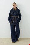 Qanu Arin Denim Takım Lacivert