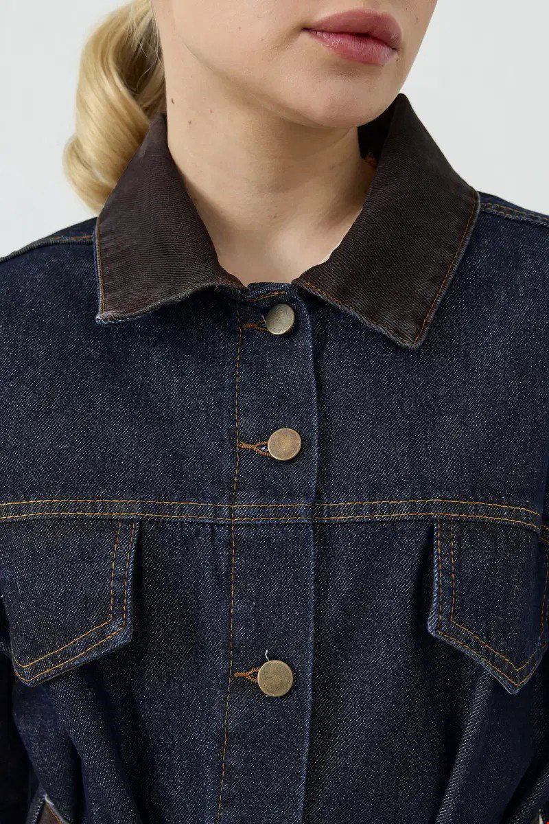 Qanu Arin Denim Takım Lacivert