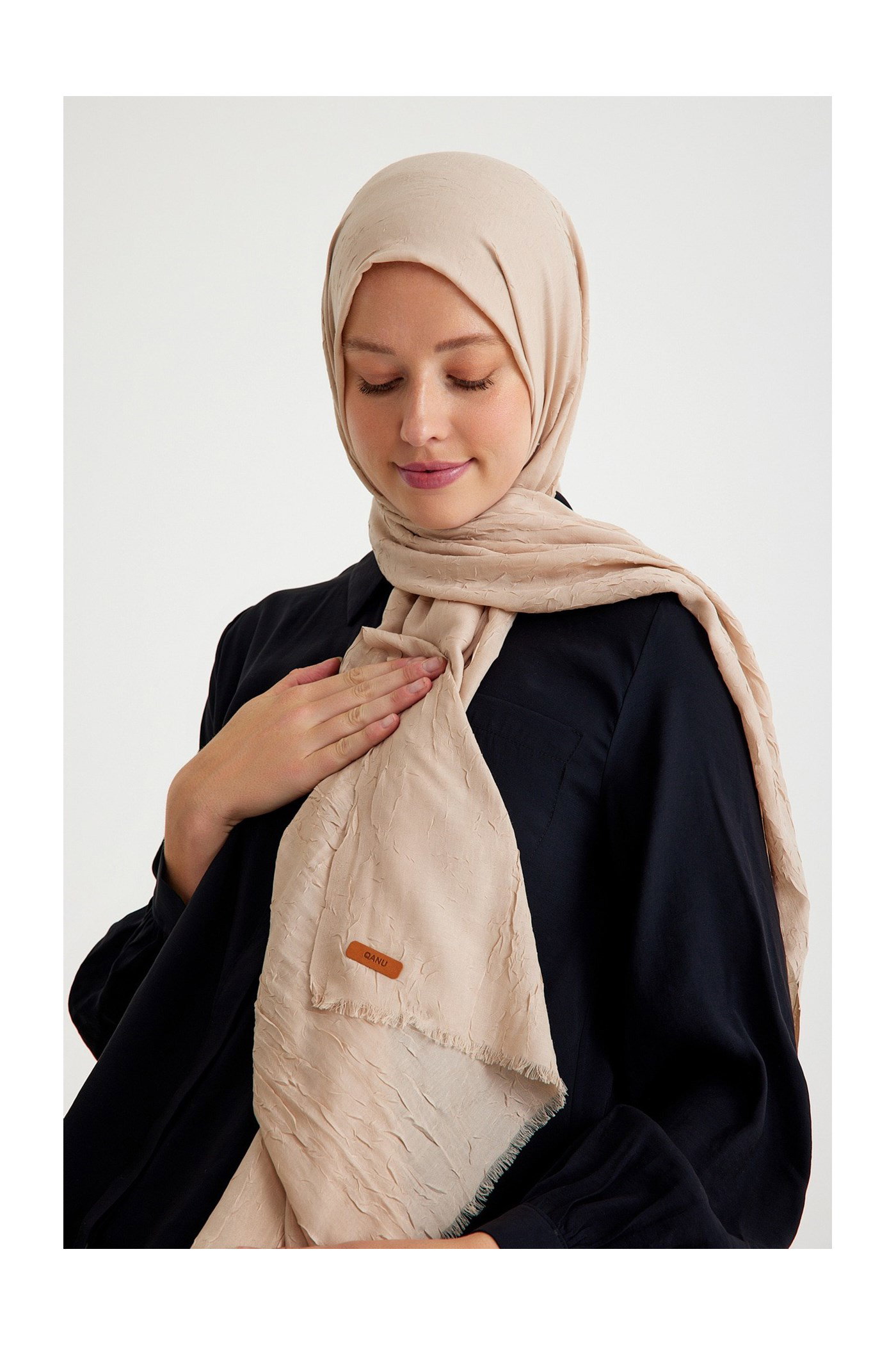 Qanu Bambu Kraş Bej