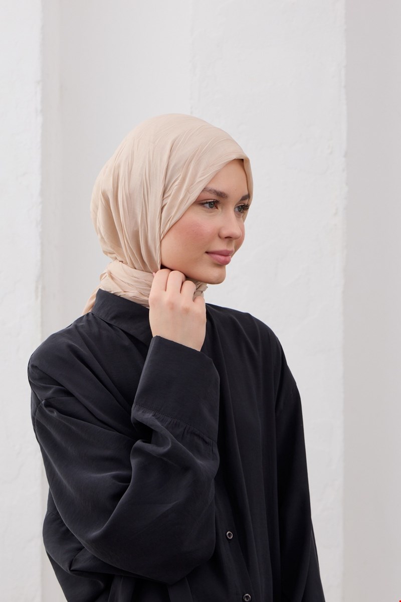 Qanu Bambu Pilise Şal Bej