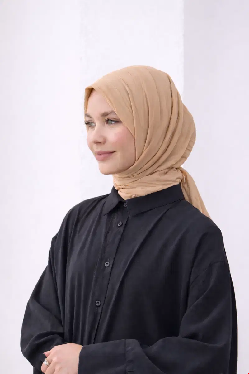 Qanu Bambu Pilise Şal Camel