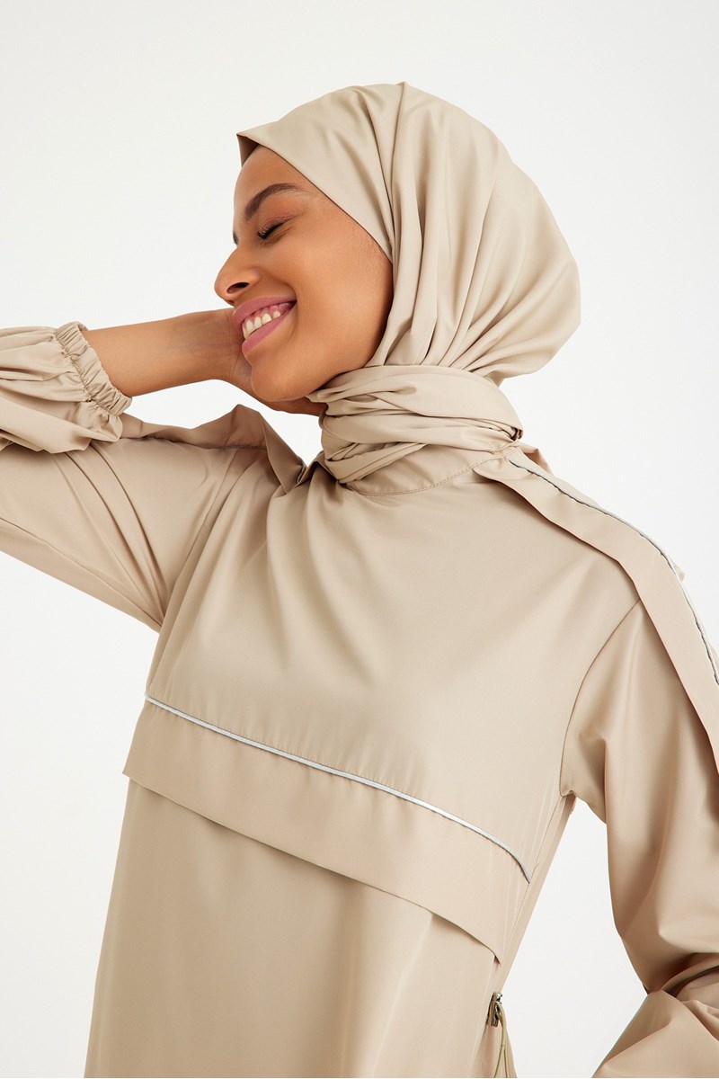 Qanu Biyeli Uzun Mayo Vizon