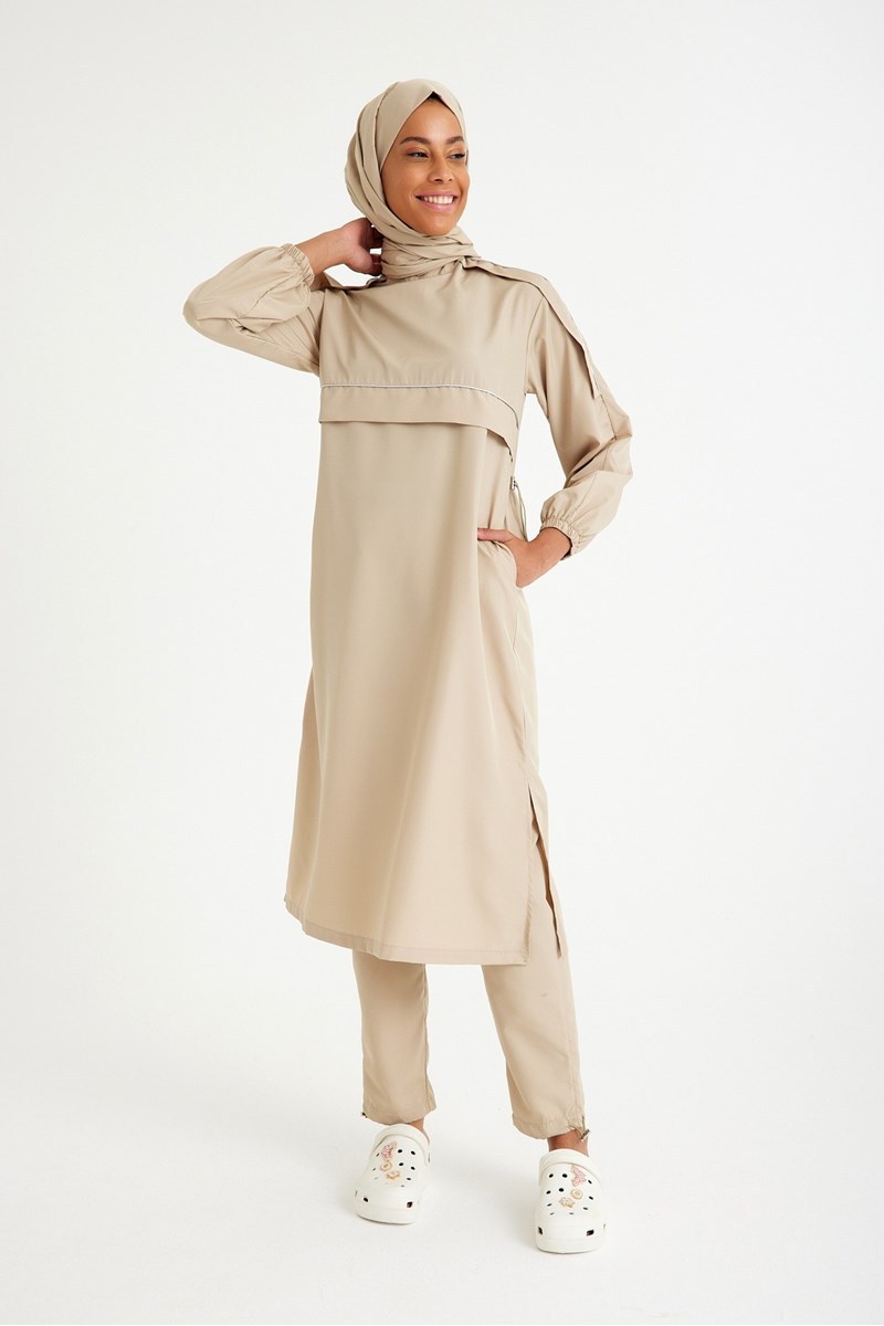 Qanu Biyeli Uzun Mayo Vizon