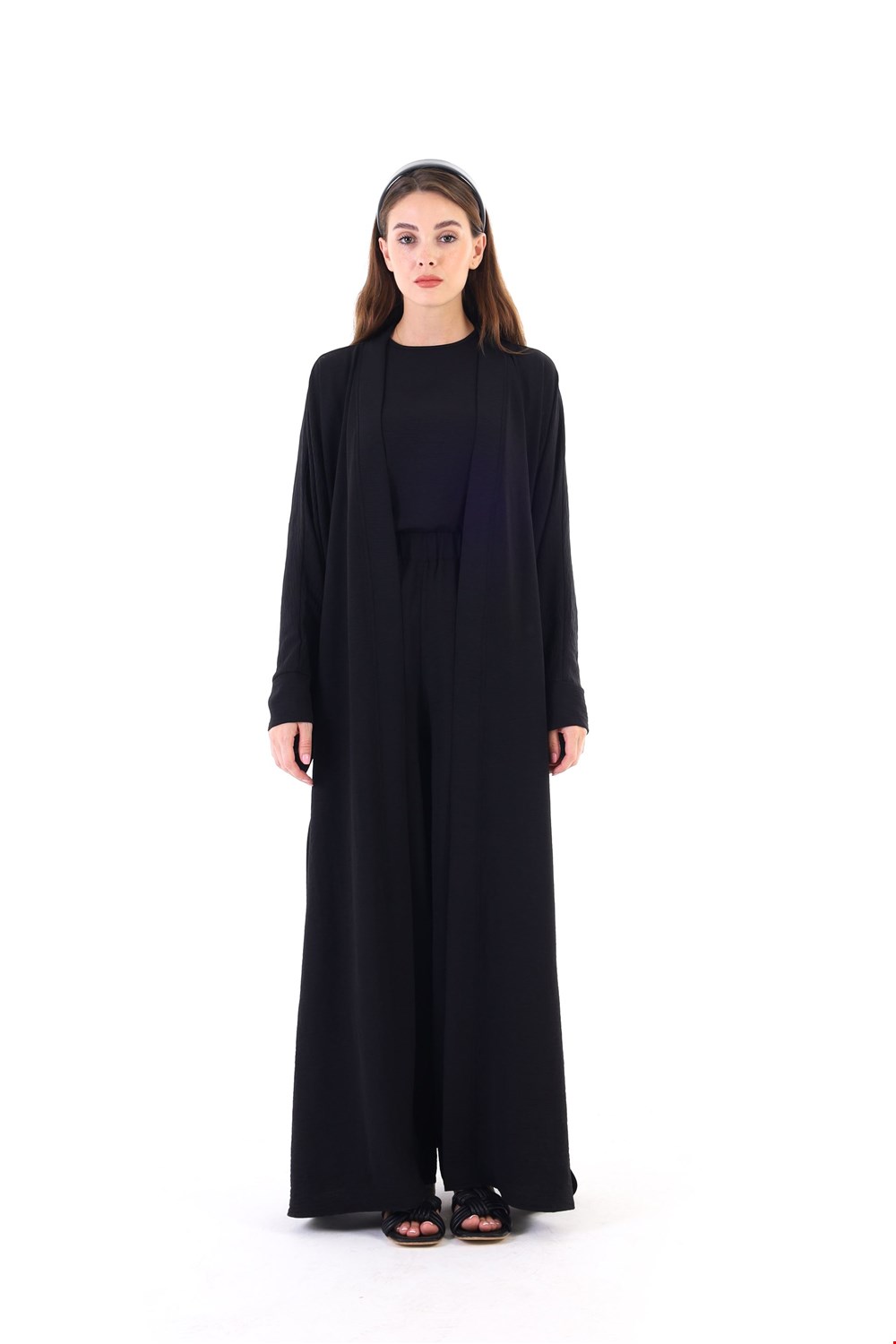 Qanu Kimono 3'lü Takım Siyah