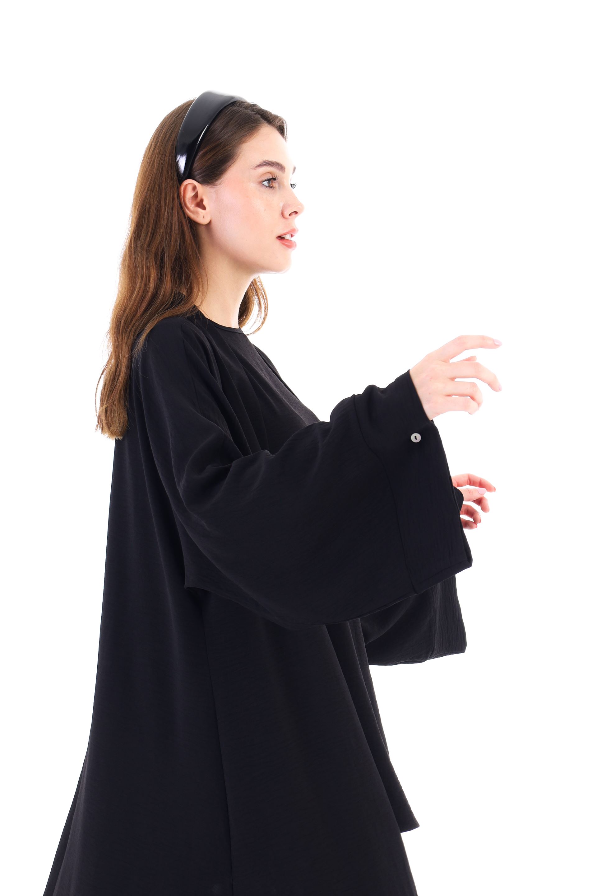 Qanu Kimono 3'lü Takım Siyah