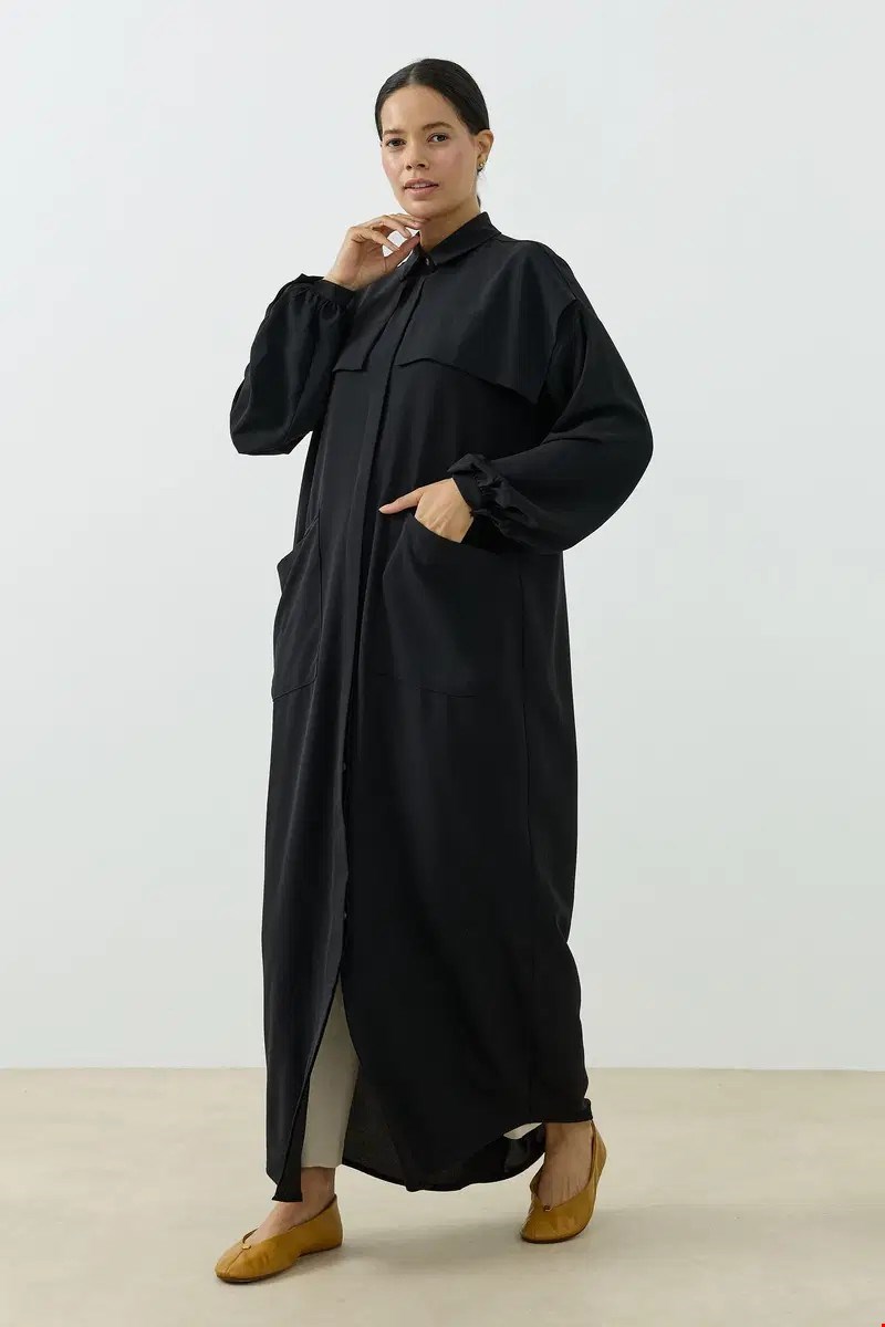Qanu Klasik Ferace Siyah 