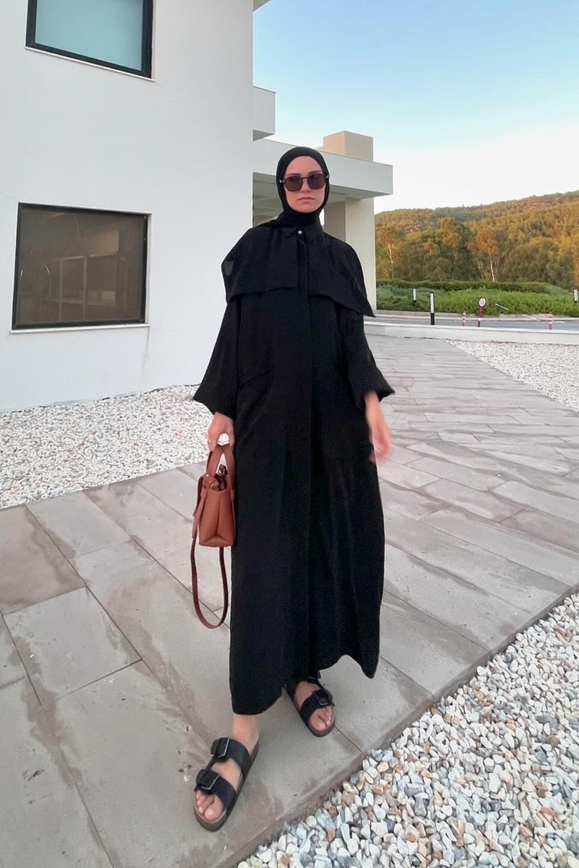 Qanu Klasik Ferace Siyah 