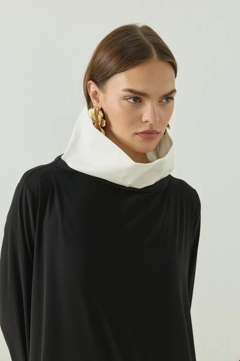 Qanu Monarch Tunik Siyah 