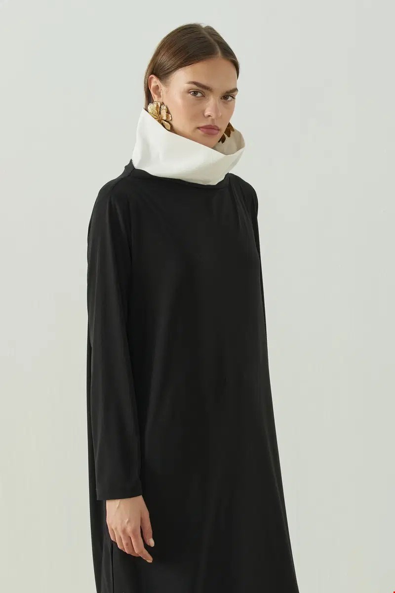 Qanu Monarch Tunik Siyah 