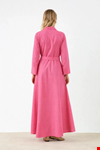 Qanu Rose Elbise Pembe 