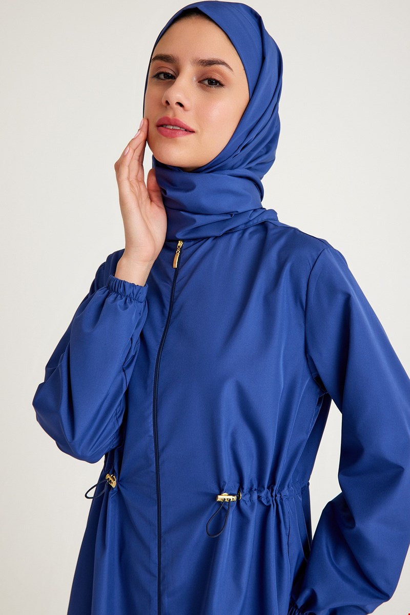 Qanu Tesettür Mayo 3'lü Set İndigo 