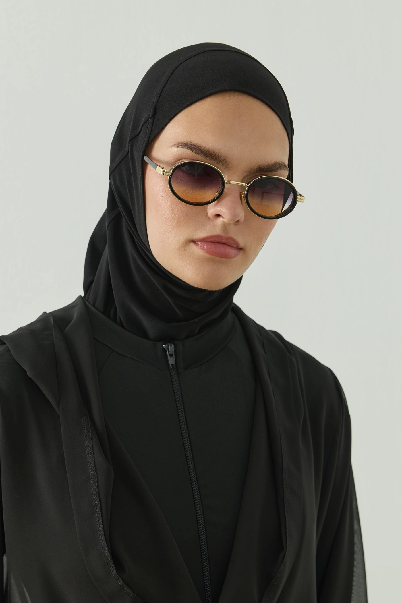 Qanu Dawn Güneş Gözlüğü Gold-Siyah
