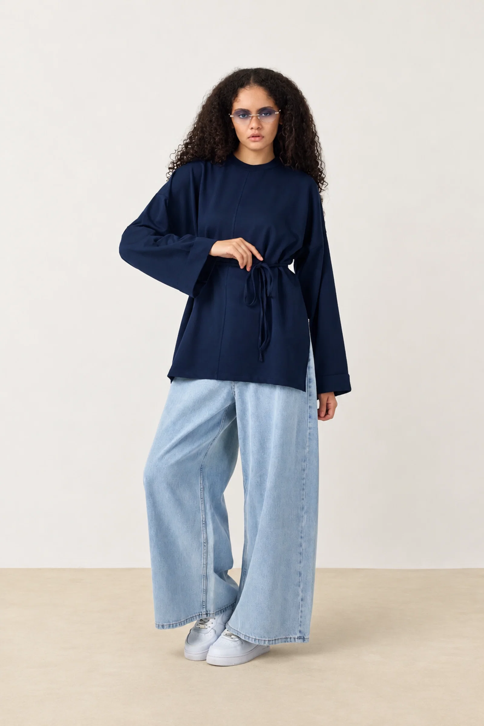 Qanu Viona Sweatshirt Lacivert
