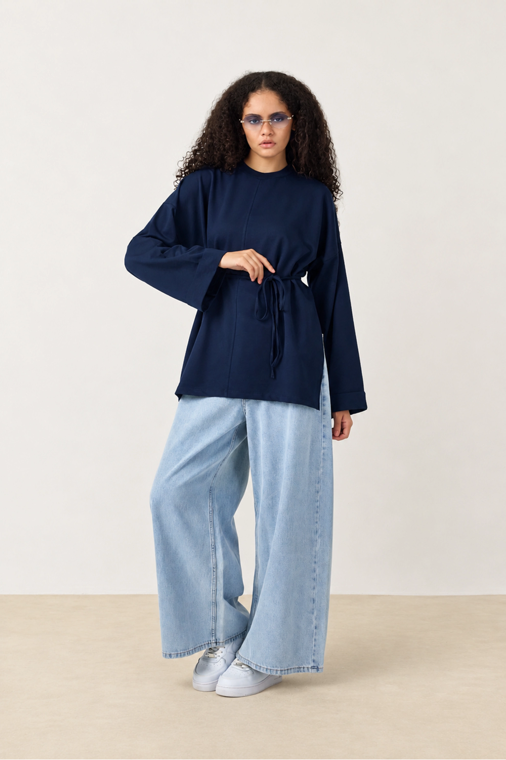 Qanu Viona Sweatshirt Lacivert