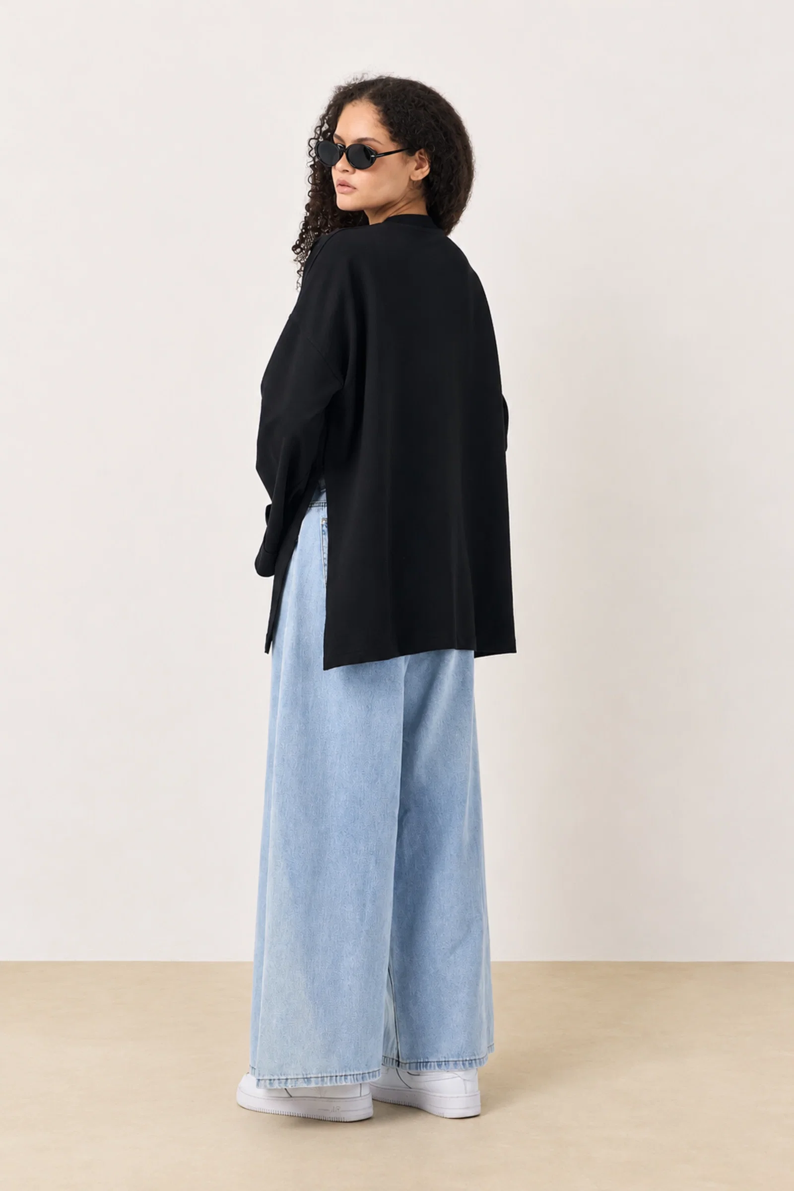 Qanu Viona Sweatshirt Siyah